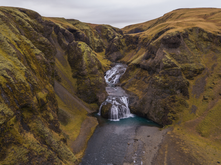 Waterfall in Iceland