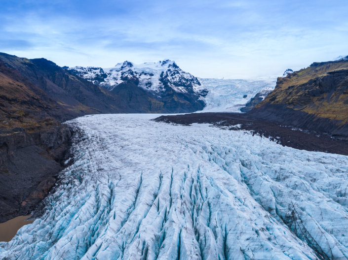 Glacier tongue, Iceland 2017